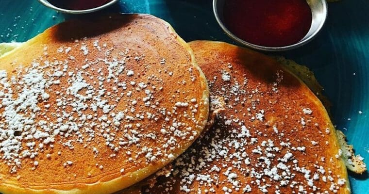 Simple Vegan Breakfast Pancake